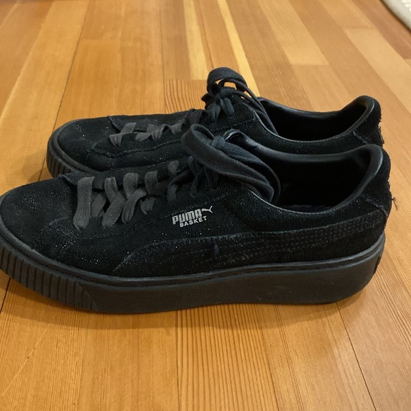 Puma Basket platform sneakers size US 7 1/2 - Picture 3 of 5